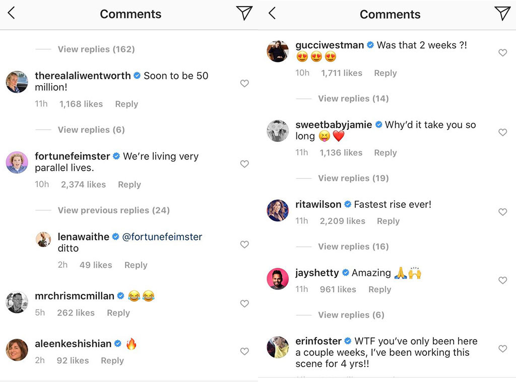 Jennifer Aniston S Celeb Pals Are Trolling Her Instagram For This